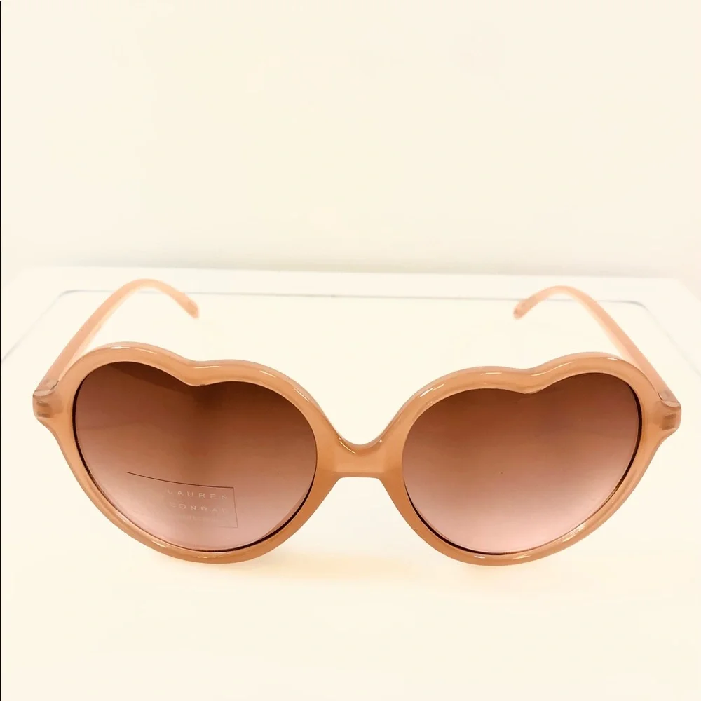 Kids Lauren Conrad Heart Shaped Fashion Sunglasses